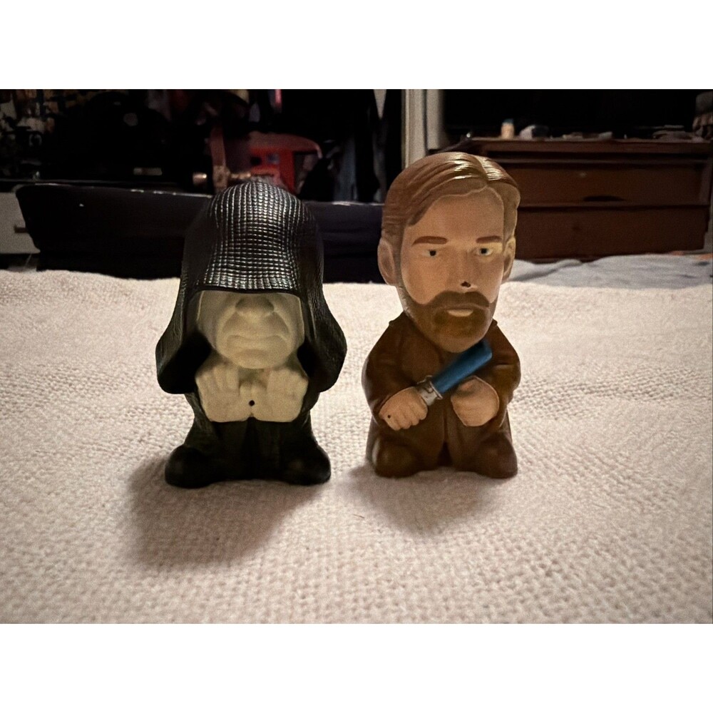 Star Wars Episode III Obi-Wan Kenobi Palpatine 2005 Burger King Toys